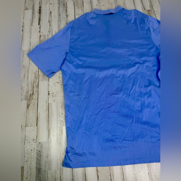 Polo Ralph Lauren Men's XL Blue Pima Polo Shirt Pima Cotton - Picture 10 of 10